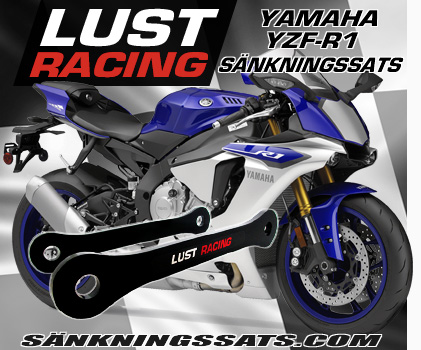 Yamaha R1 sänkningssats 2015-2016