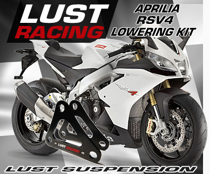 tillbehörs sänkningssats för Aprilia RSV4 mc  Aprilia sänknignssatser,Aprilia RSV4 sänkningssats,Aprilia tillbehör